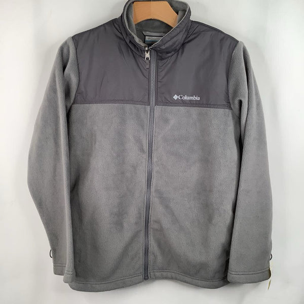 Size 14-16: Columbia Grey Fleece Coat