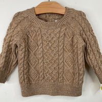 Size 6-12m: Gap Brown Knitted Sweater