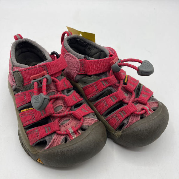 Size 9: Keen Pink Toggle Velcro Sandals