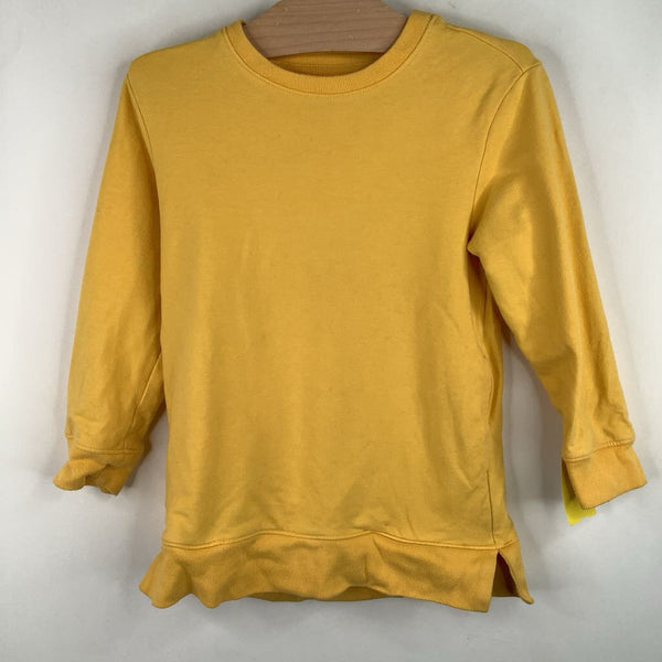 Size 4: Primary Yellow Sweatshirt