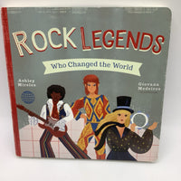 Rock Legends Who Changed The World (boardbook)