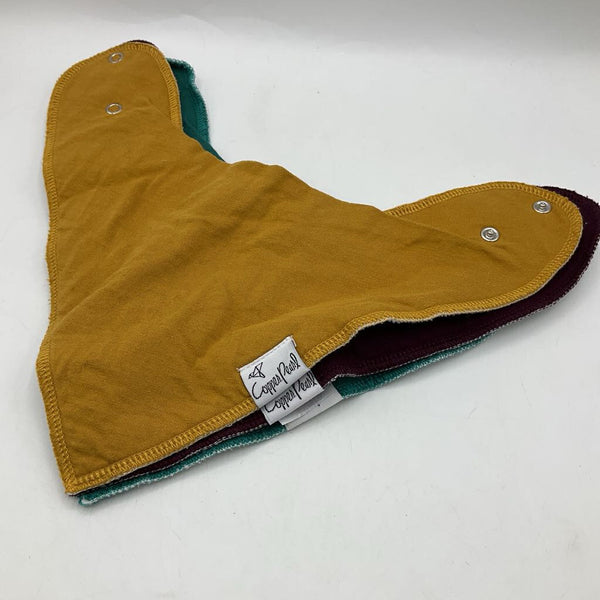 Copper Pearl Assorted Colors 3pc Bibs