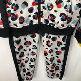 Size 6-7 (120): Hanna Andersson Pink White Black Track Suit