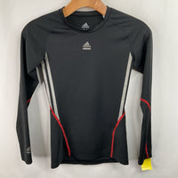 Size 11-12: Adidas Black Sport or Base Layer Long Sleeve Shirt