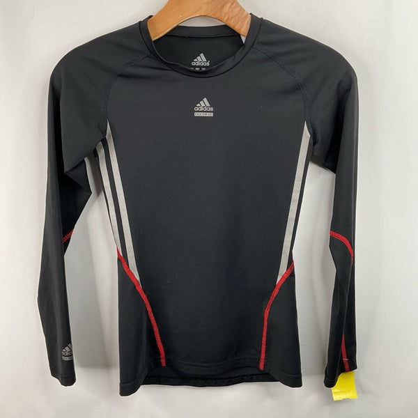 Size 11-12: Adidas Black Sport or Base Layer Long Sleeve Shirt