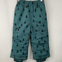 Size 4 (100): Hanna Andersson Green Trees Snow Pants