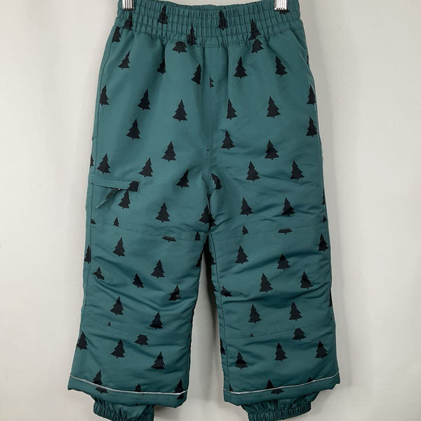 Size 4 (100): Hanna Andersson Green Trees Snow Pants