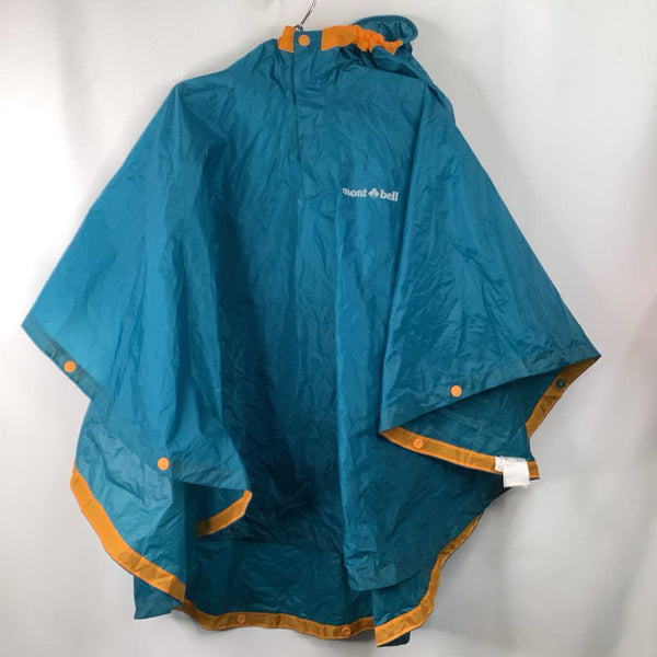 Size 4-6: Montbell Blue Rain Poncho