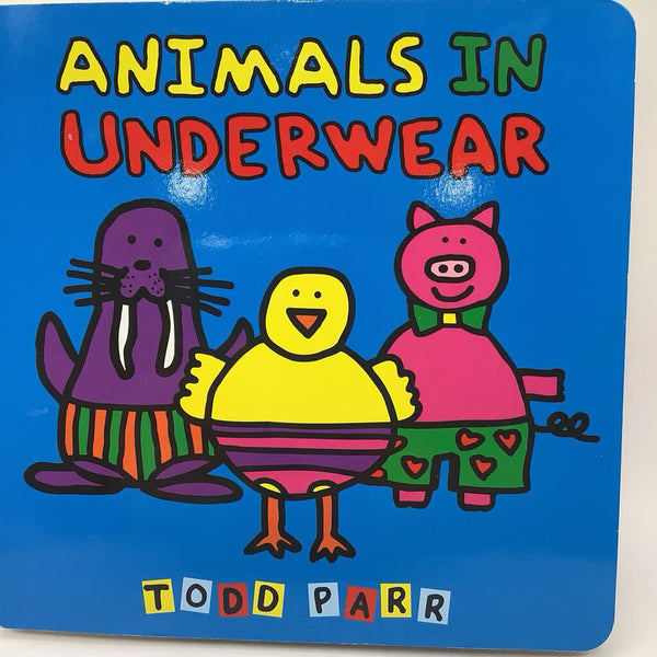 Animals In Underwear (boardbook)