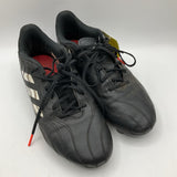 Size 6.5Y: Adidas Copa Black/White Lace-Up Soccer Cleats