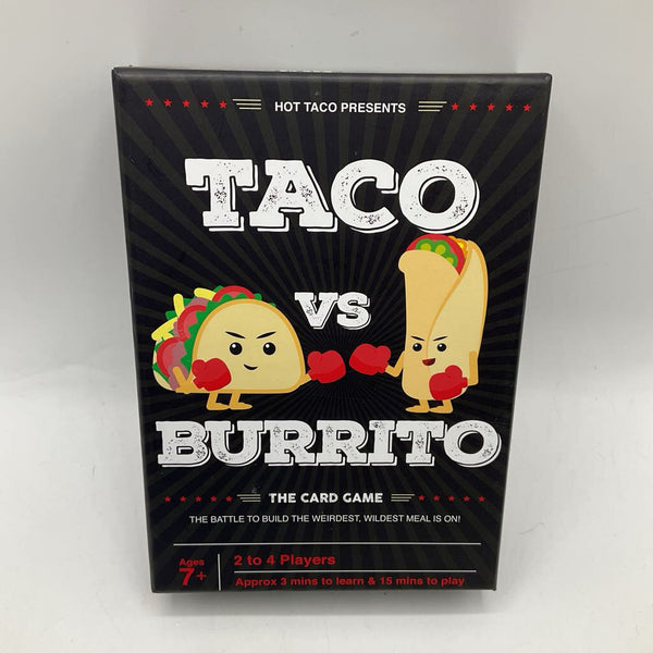 Hot Taco Presents Taco vs. Burrito Card Game
