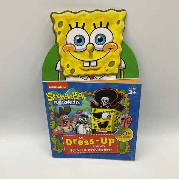 My Dress Up Sticker & Activity Book Spongebob (paperback)