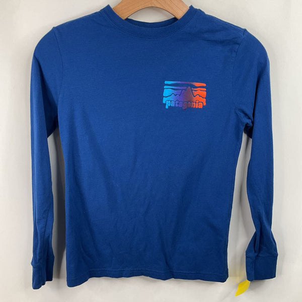 Size 10: Patagonia Blue Long Sleeve Shirt