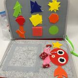 Grey Felt Busy Board Book
