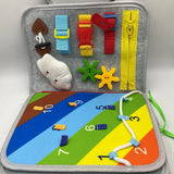 Grey Felt Busy Board Book