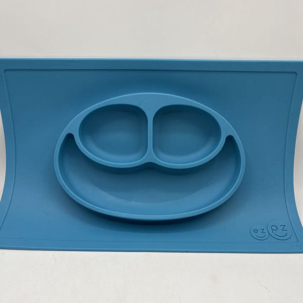 EzPz Blue Silicone Plate Mat