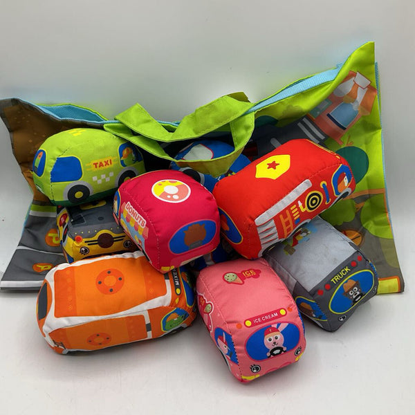 Plush Sensory Vehicles Set