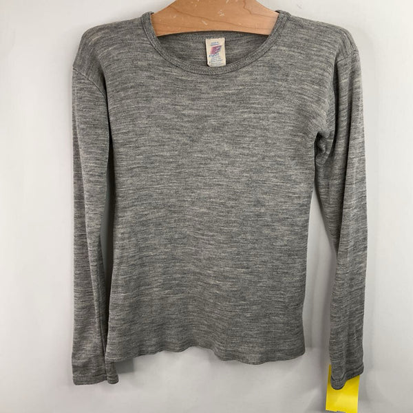 Size 6-7: Engel Grey Wool Long Sleeve Shirt