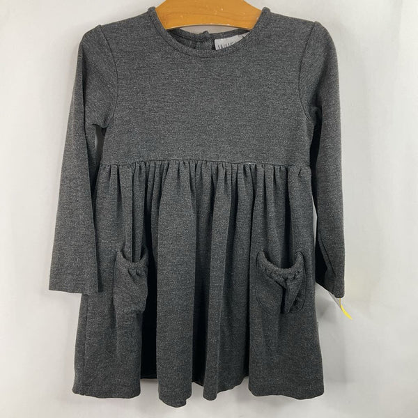 Size 3: Wheat Black Long Sleeve Dress
