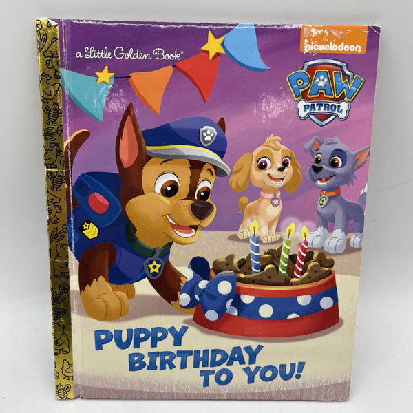 A Little Golden Book Puppy Birthday To You (hardcover)