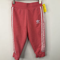Size 12-18m: Adidas Pink/White Cozy Pants