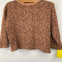Size 18-24m: Zara Brown Cheetah Print Long Sleeve Shirt