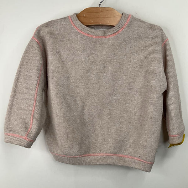 Size 18-24m: Zara Creme Knitted Sweater