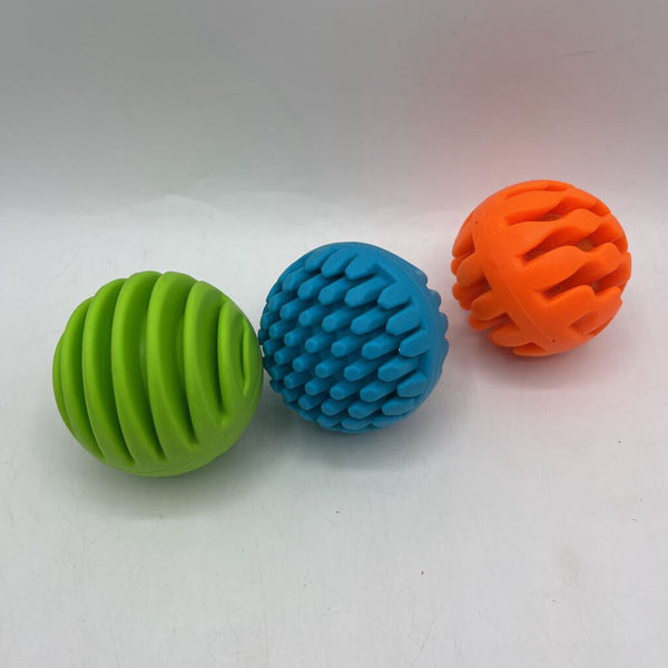 Silicone Sensory 3pc Balls