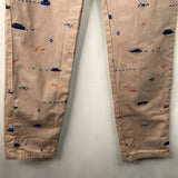 Size 10 (140): Hanna Andersson Tan Embroidered Ship Pants