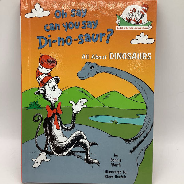 Oh Say Can You Say Di-No-Saur (hardcover)