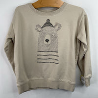 Size 4-5: Rylee + Cru Green Bear Sweater -REDUCED
