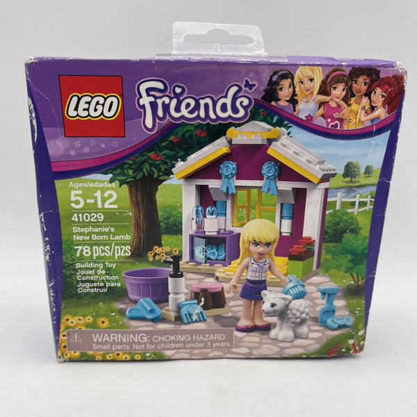 Lego Friends Stephanie's New Born Lamb 78pc Set - NEW