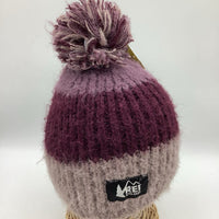 Size OS: REI 3 Tone Knitted Fleece Lined Winter Hat