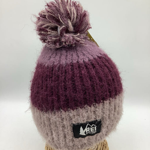 Size OS: REI 3 Tone Knitted Fleece Lined Winter Hat