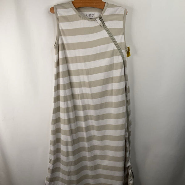 Size 18-36m: Ecolino White/Creme Striped Sleepsack