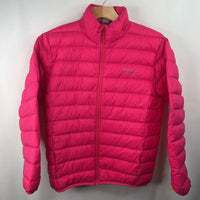 Size 14: Eddie Bauer Pink 80% Down Puffy Winter Coat