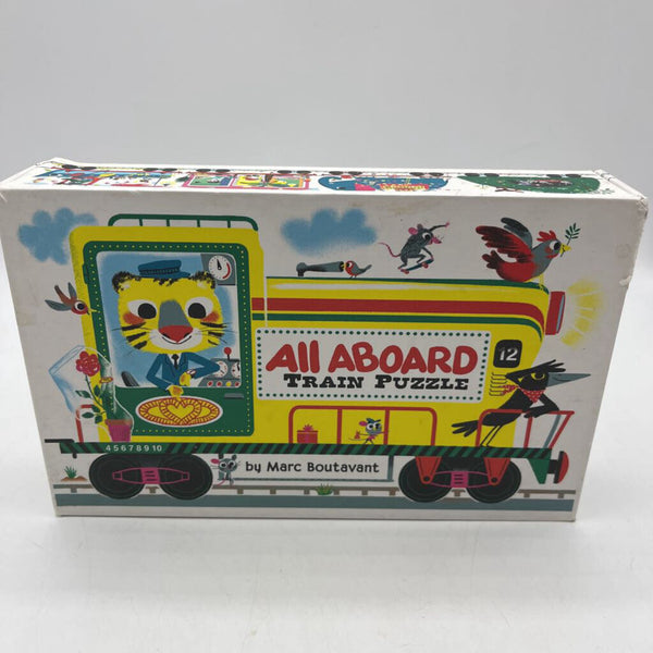 All Aboard 12 Two Sided Puzzles