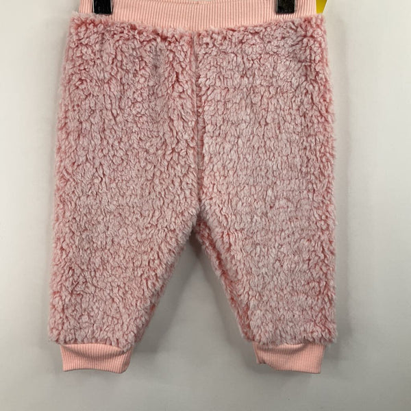 Size 6-9m Tahari Pink Fuzzy Pants