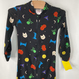 Size 2 (85): Hanna Andersson Black Halloween Print 1pc PJs