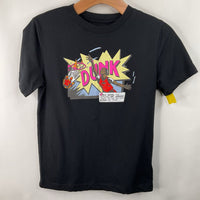Size 10-12: Jordan Black "Dunk" Graphic T-Shirt