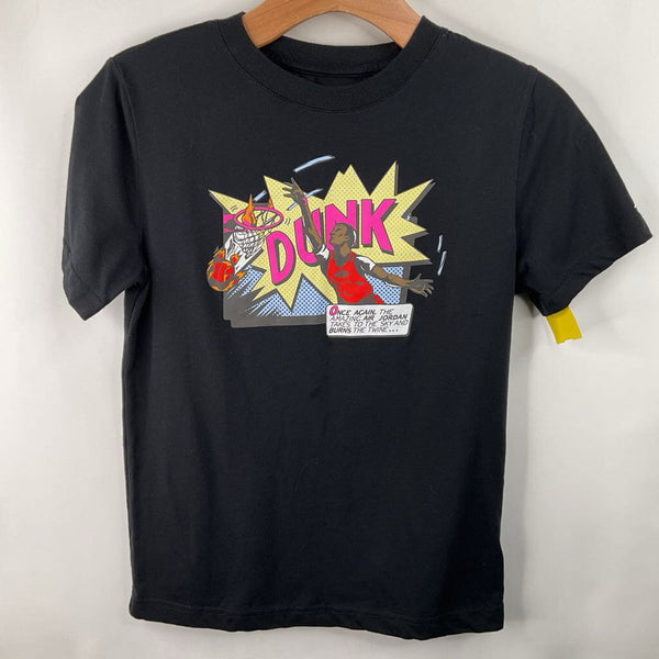 Size 10-12: Jordan Black "Dunk" Graphic T-Shirt