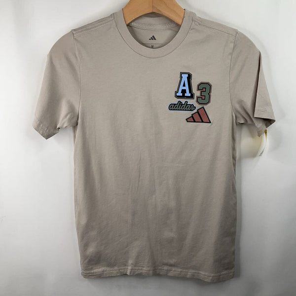 Size 10-12: Adidas Creme T-Shirt