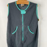 Size 18m: Babydeedee Grey/Blue Fleece Sleepsack