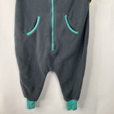 Size 18m: Babydeedee Grey/Blue Fleece Sleepsack