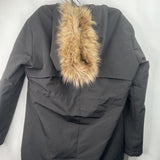 Size 6: Seraphine Black Expandable Winter Coat