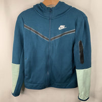 Size 14: Nike Blue Zip-Up Hoodie