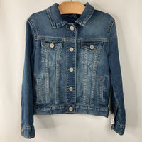 Size 6-7: Gap Blue Button-Up Jean Jacket