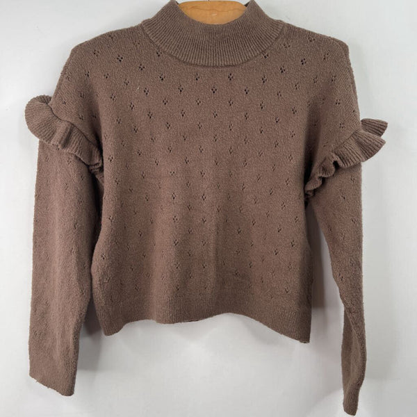 Size 5: Gap Brown Eyelet Sweater