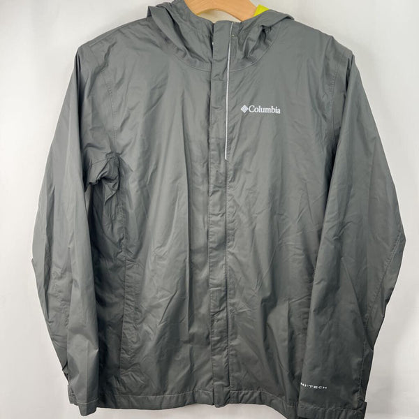 Size 14-16: Columbia Grey Rain Coat