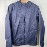 Size 14-16: Columbia Blue Rain Coat
